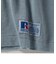 【WEB限定/SHIPS別注】RUSSELL ATHLETIC: ピグメント加工 ヘンリーネック Tシャツ