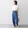 【WEB限定】〈手洗い可能〉アイレット クルーネック プルオーバー