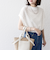 【WEB限定】〈手洗い可能〉アイレット クルーネック プルオーバー