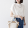 【WEB限定】〈手洗い可能〉アイレット クルーネック プルオーバー