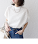 【WEB限定】〈手洗い可能〉アイレット クルーネック プルオーバー