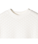 【WEB限定】〈手洗い可能〉アイレット クルーネック プルオーバー