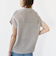 【WEB限定】〈手洗い可能〉アイレット クルーネック プルオーバー