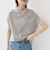 【WEB限定】〈手洗い可能〉アイレット クルーネック プルオーバー