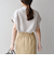 【WEB限定】〈手洗い可能〉アイレット クルーネック プルオーバー