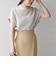 【WEB限定】〈手洗い可能〉アイレット クルーネック プルオーバー
