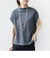 【WEB限定】〈手洗い可能〉アイレット クルーネック プルオーバー