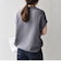 【WEB限定】〈手洗い可能〉アイレット クルーネック プルオーバー