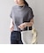 【WEB限定】〈手洗い可能〉アイレット クルーネック プルオーバー