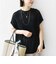 【WEB限定】〈手洗い可能〉アイレット クルーネック プルオーバー