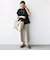 【WEB限定】〈手洗い可能〉アイレット クルーネック プルオーバー