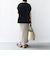 【WEB限定】〈手洗い可能〉アイレット クルーネック プルオーバー