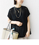 【WEB限定】〈手洗い可能〉アイレット クルーネック プルオーバー