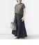 【WEB限定】〈手洗い可能〉アイレット クルーネック プルオーバー