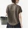 【WEB限定】〈手洗い可能〉アイレット クルーネック プルオーバー