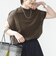 【WEB限定】〈手洗い可能〉アイレット クルーネック プルオーバー
