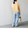 【WEB限定】〈手洗い可能〉アイレット クルーネック プルオーバー