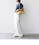 【WEB限定】〈手洗い可能〉アイレット クルーネック プルオーバー