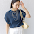 【WEB限定】〈手洗い可能〉アイレット クルーネック プルオーバー