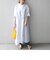 SHIPS any: フレンチリネン テント パフ シャツワンピース〈ウォッシャブル〉
