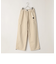 【SHIPS any別注】GRAMiCCi: オールシーズン コットンツイル スーパー ワイド パンツ◇