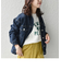 SHIPS any:〈ウォッシャブル〉3RD-MODEL デニム ジャケット［SHIPS any DENIM］