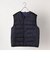 【SHIPS any別注】TAION: リバーシブル ステッチレス インナー ダウンベスト◇