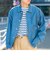 SHIPS any: ［SHIPS any DENIM］ オーガニック TRUE COTTON オーバーサイズ トラック デニムジャケット◇