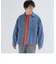 SHIPS any: ［SHIPS any DENIM］ オーガニック TRUE COTTON オーバーサイズ トラック デニムジャケット◇