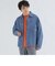 SHIPS any: ［SHIPS any DENIM］ オーガニック TRUE COTTON オーバーサイズ トラック デニムジャケット◇
