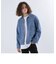 SHIPS any: ［SHIPS any DENIM］ オーガニック TRUE COTTON オーバーサイズ トラック デニムジャケット◇