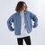 SHIPS any: ［SHIPS any DENIM］ オーガニック TRUE COTTON オーバーサイズ トラック デニムジャケット◇