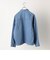 SHIPS any: ［SHIPS any DENIM］ オーガニック TRUE COTTON オーバーサイズ トラック デニムジャケット◇