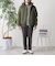 SHIPS any:  ユーティリティー ZIPポケット 中綿マウンテンパーカー 24FW◇