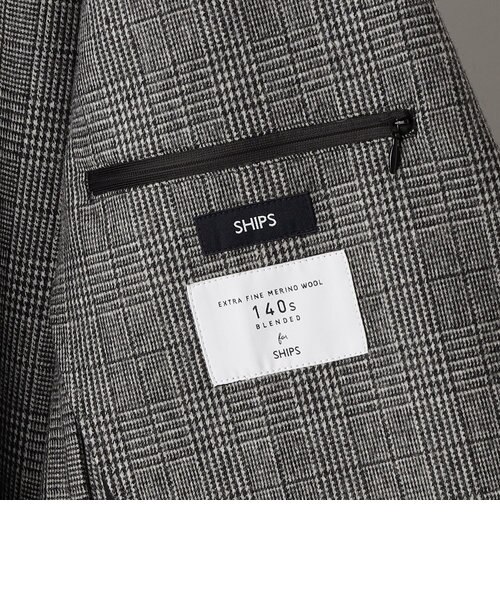 【美品】スーパー140'S WOOL/SOLOTEX(R) S2ボタンジャケット 美品】スーパー140'S WOOL/SOLOTEX(R) S2ボタンジャケット