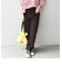 SHIPS any:〈ウォッシャブル〉コーデュロイ ハイライズ ストレート パンツ