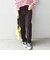 SHIPS any:〈ウォッシャブル〉コーデュロイ ハイライズ ストレート パンツ