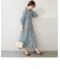 【WEB限定】〈手洗い可能〉フロントボタンフラワープリントワンピース◇