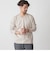 SHIPS: 抗菌・防臭 NANO-FINE(R) ハイゲージ Vネック Tシャツ (ロンT)