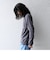 SHIPS: 抗菌・防臭 NANO-FINE(R) ハイゲージ Vネック Tシャツ (ロンT)