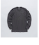 SHIPS: 抗菌・防臭 NANO-FINE(R) ハイゲージ Vネック Tシャツ (ロンT)