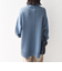 〈手洗い可能〉サイド スリット タートル プルオーバー