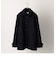 SHIPS any: 撥水 ストレッチ フューチャーメルトン シングル Pコート 21FW◇