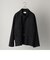 SHIPS: RAXAコラボ ウールサージ Wポケット シャツジャケット (ブルゾン)