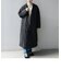 SHIPS any: THERMORE マフラー付き ロングコート
