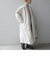 SHIPS any: THERMORE マフラー付き ロングコート