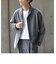 SHIPS any: 【ストレッチ】 ラペル シャツジャケット セットアップ対応◇