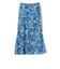 〈手洗い可能〉カスリプリントスカート◇