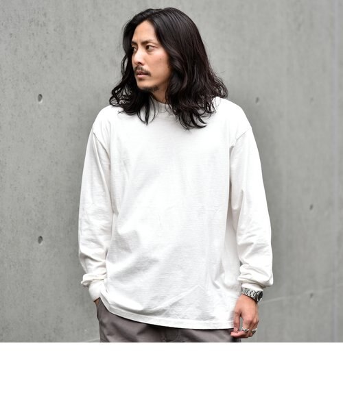 MARK＆LONA ハーフジップ ロングスリーブ モックネック Tシャツ 38 30%OFF】MARK&LONA マークアンドロナ Five Ball Mock NeckTee