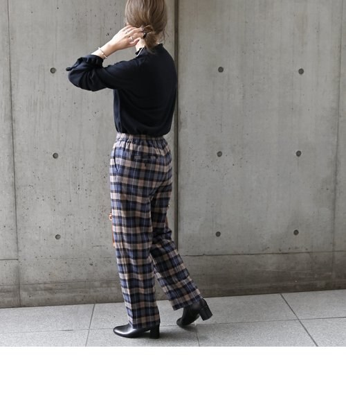 SHIPS テーパード パンツ チェック ベージュ SHIPS｜SHIPS: TR チェック テーパード チノ パンツ | Rakuten